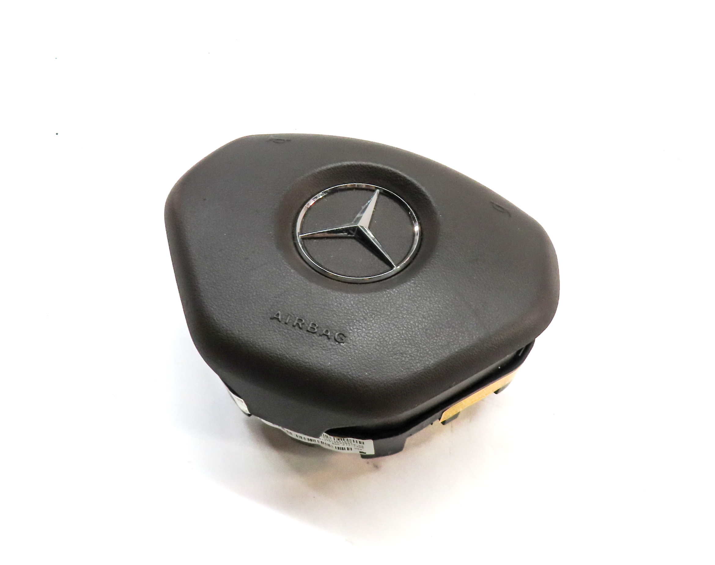 13-15 MERCEDES C250 C300 C350 C63 (W204) STEERING WHEEL AIRBAG AIR BAG (BROWN) — exact item pictured
